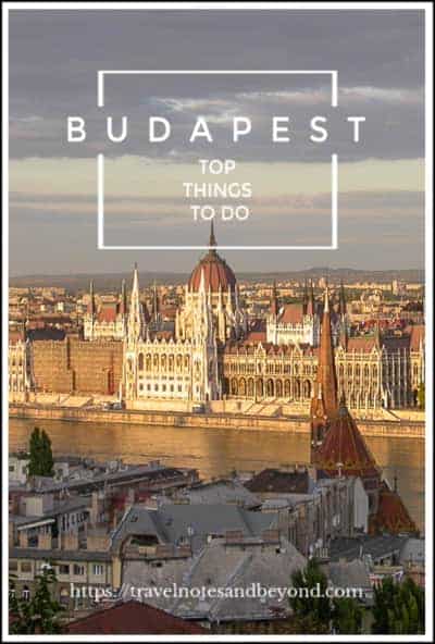 3 days in Budapest itinerary