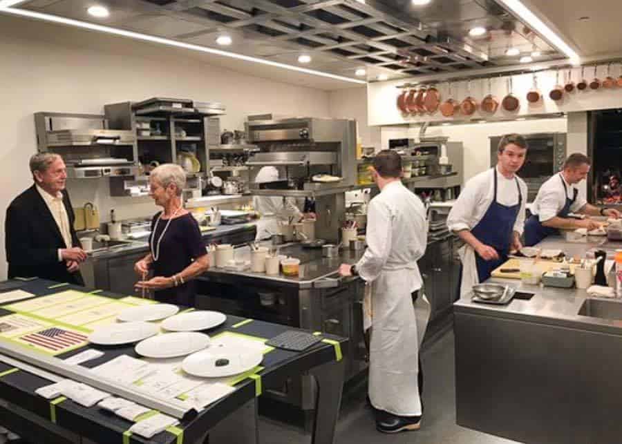 Cook at the French Laundry's restaurant