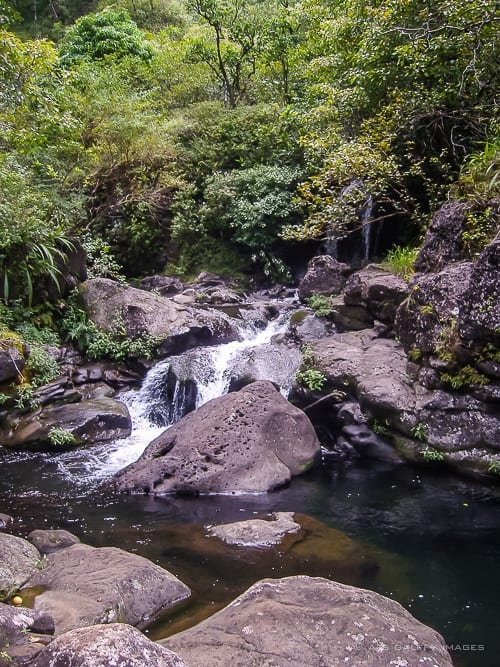 The trail to Hanakapi'ai Falls