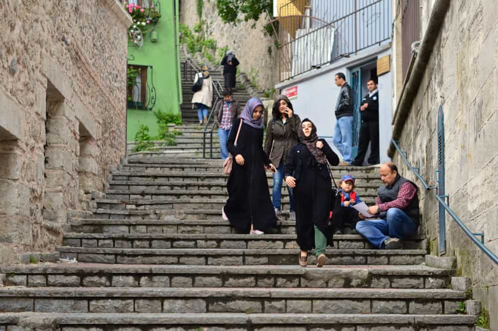Locals in Istanbul 