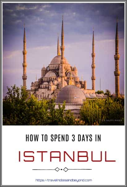 3 days in Istanbul