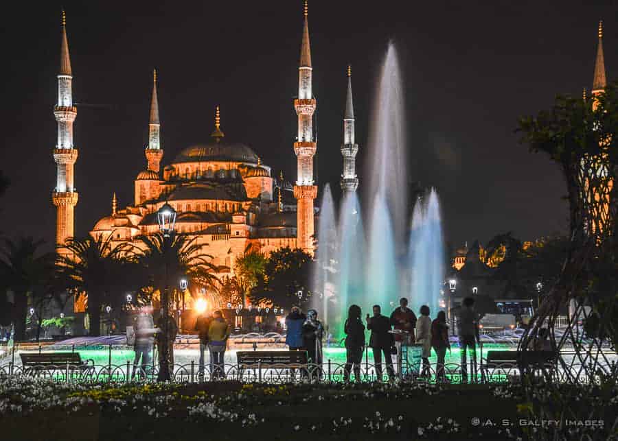 The Blue Mosque in Istanbul