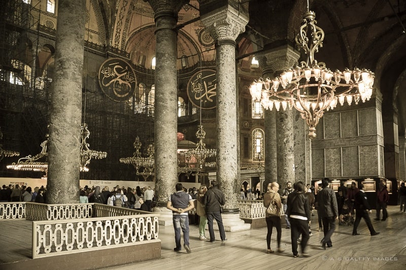 Hagia Sophia's ground floor