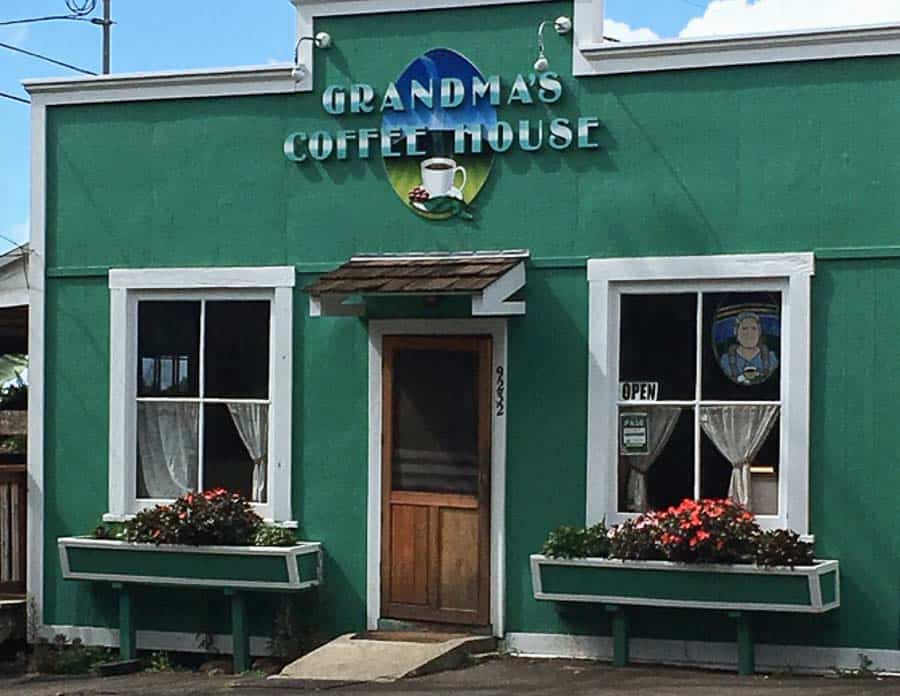 Grandma's Coffee House restaurant in Maui