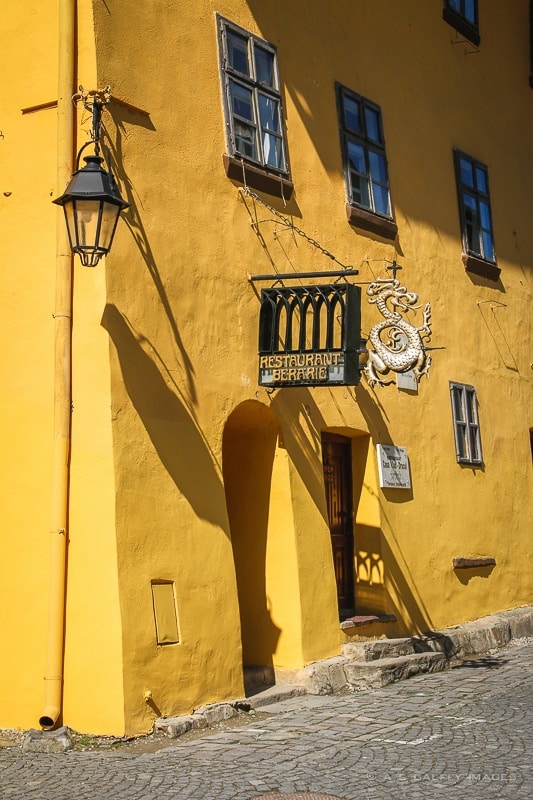 The House of Vlad Dracul in the Citadel of Sighisoara, Romania