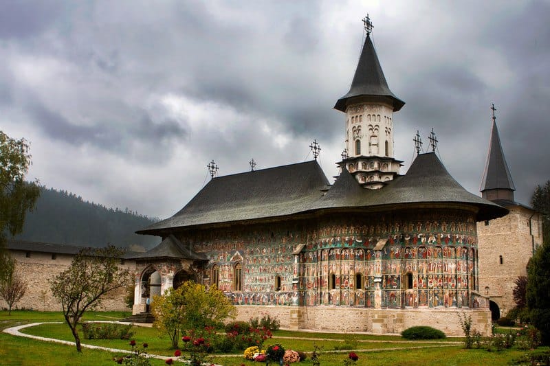 Sucevita Monastery in Bucovina