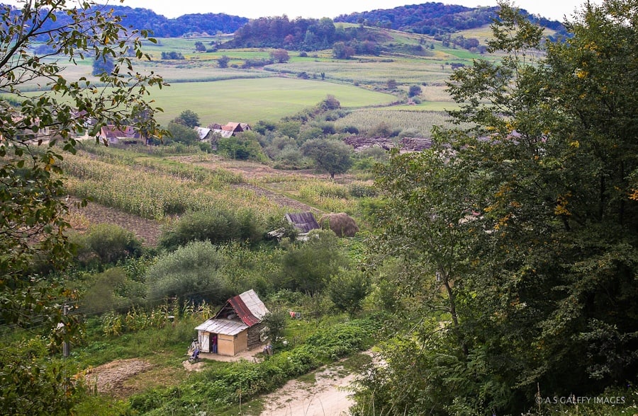 rustig landscape in romania