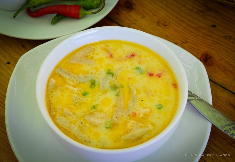 tripe soup, a traditional Romanian dish