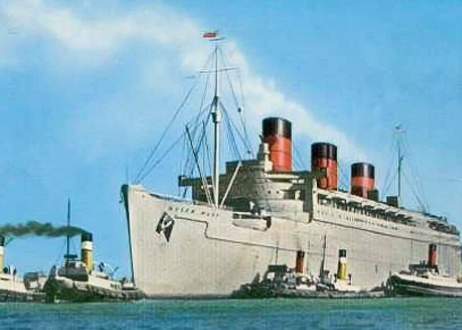 vintage photo of Queen Mary