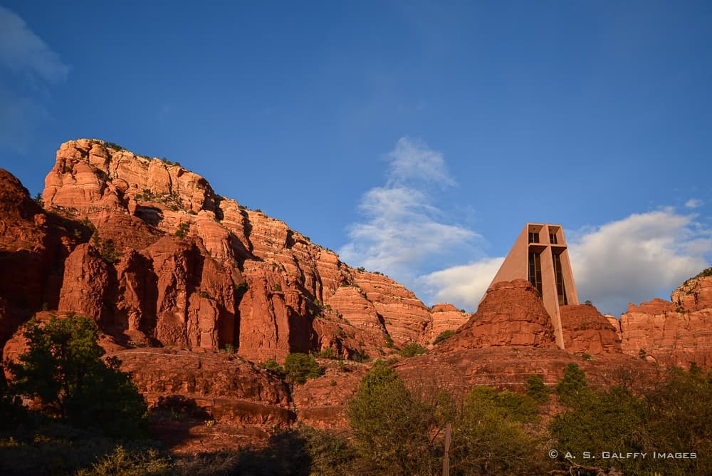 One day in Sedona: the Chapel of the Holy Cross