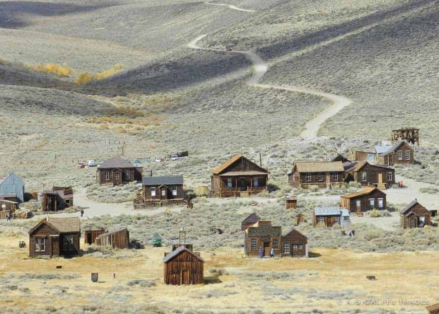 the town of Bodie