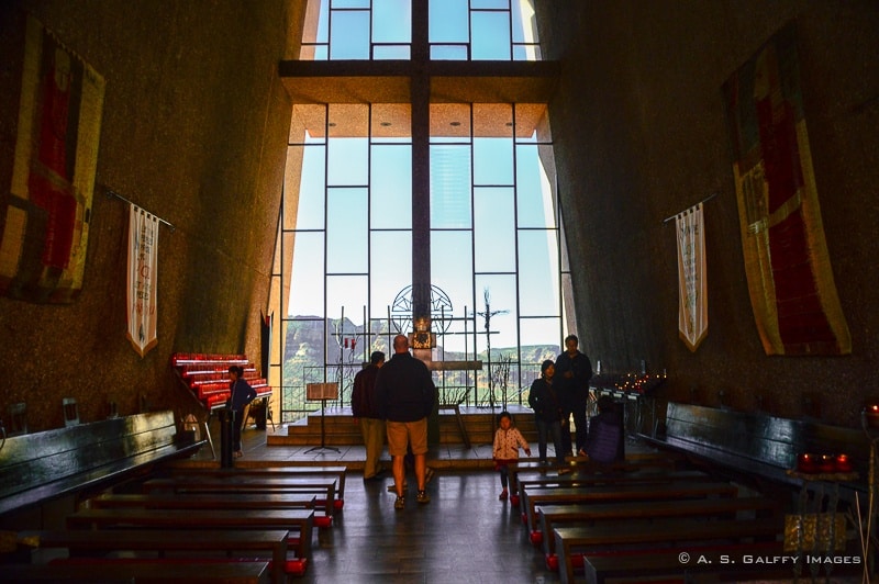 the Chapel of the Holy Cross in sedona