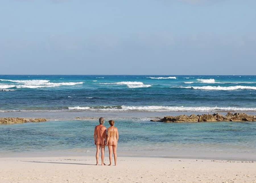 Nude beach in Kauai