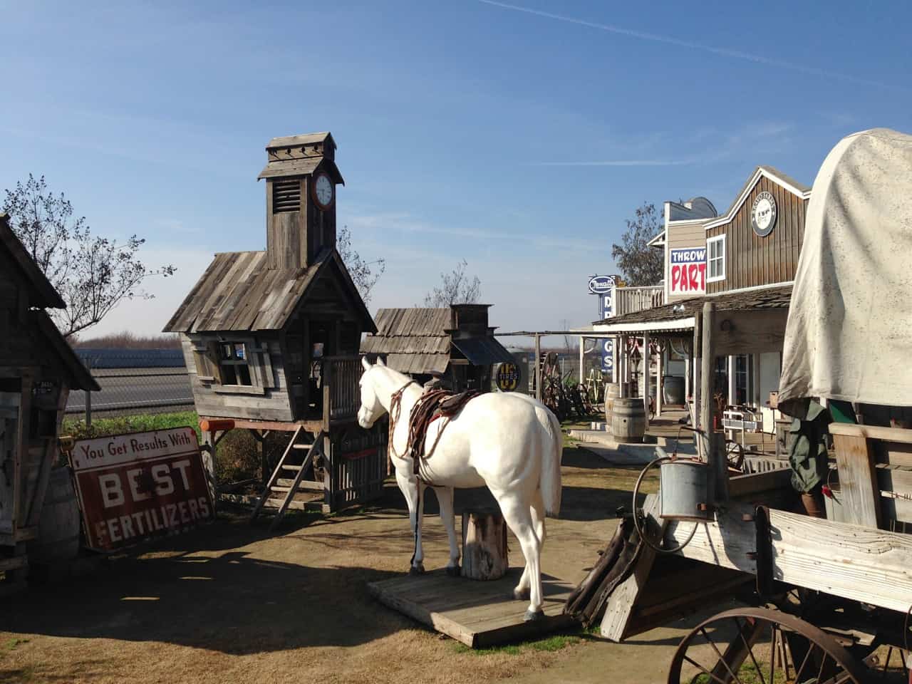 Back yard of Bravo Farms