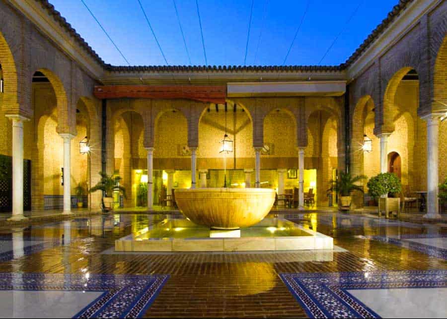 Courtyard of the Parador