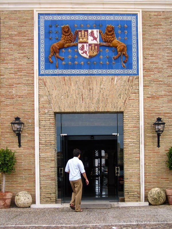 Entrance of Parador de Carmona
