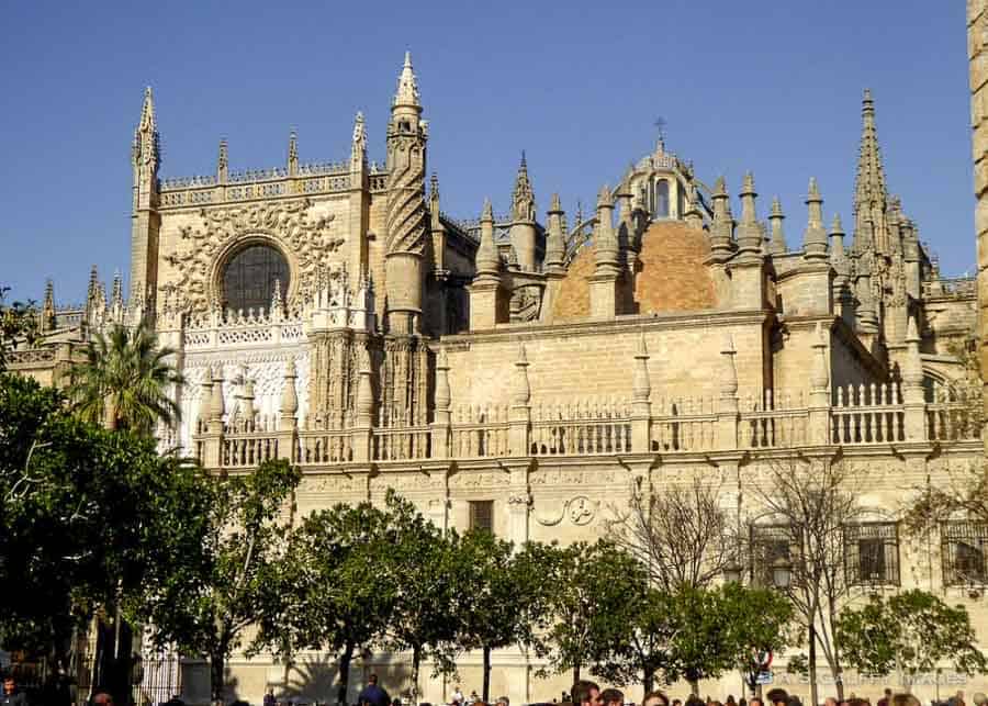 Visiting the Seville Cathedral on a day trip from Malaga