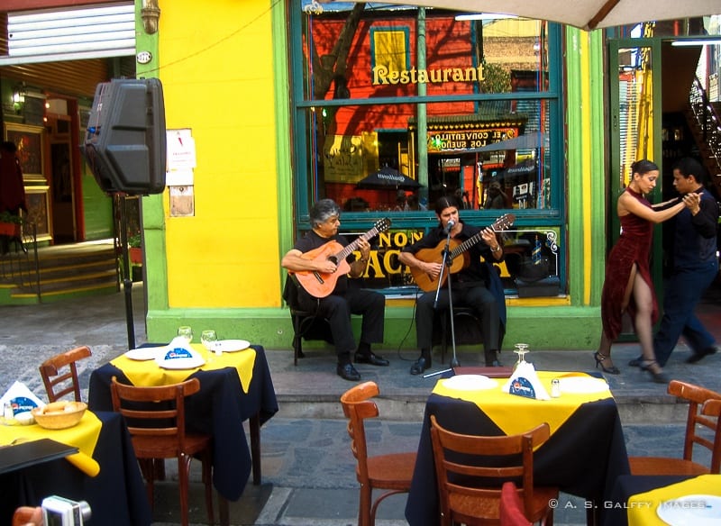 La Boca neighborhood in Buenos Aires