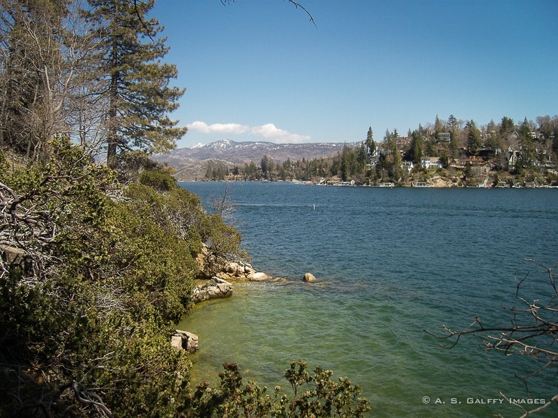 Lake Arrowhead, one of the best weekend getaways from Los Angeles