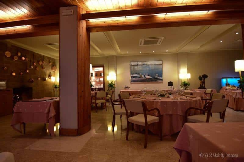 Image of the dining room of Hotel Santa Marta in Lloret del Mar