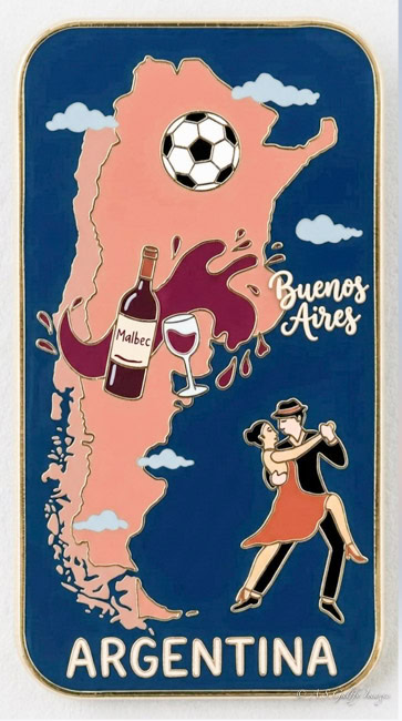 Buenos Aires Culture pin