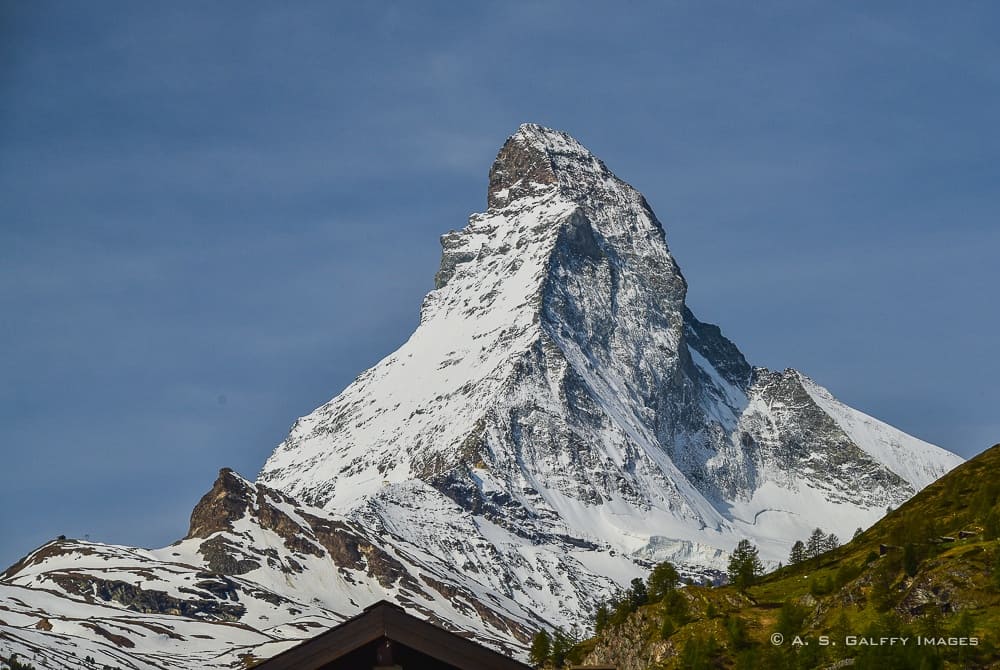 the Matterhorn peak