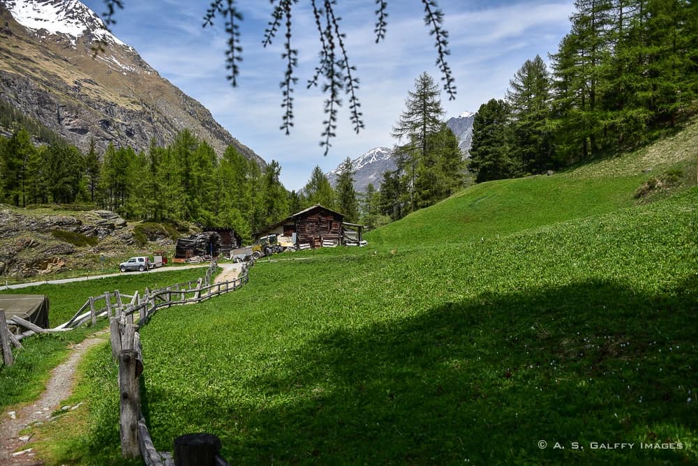 trails in Zermatt