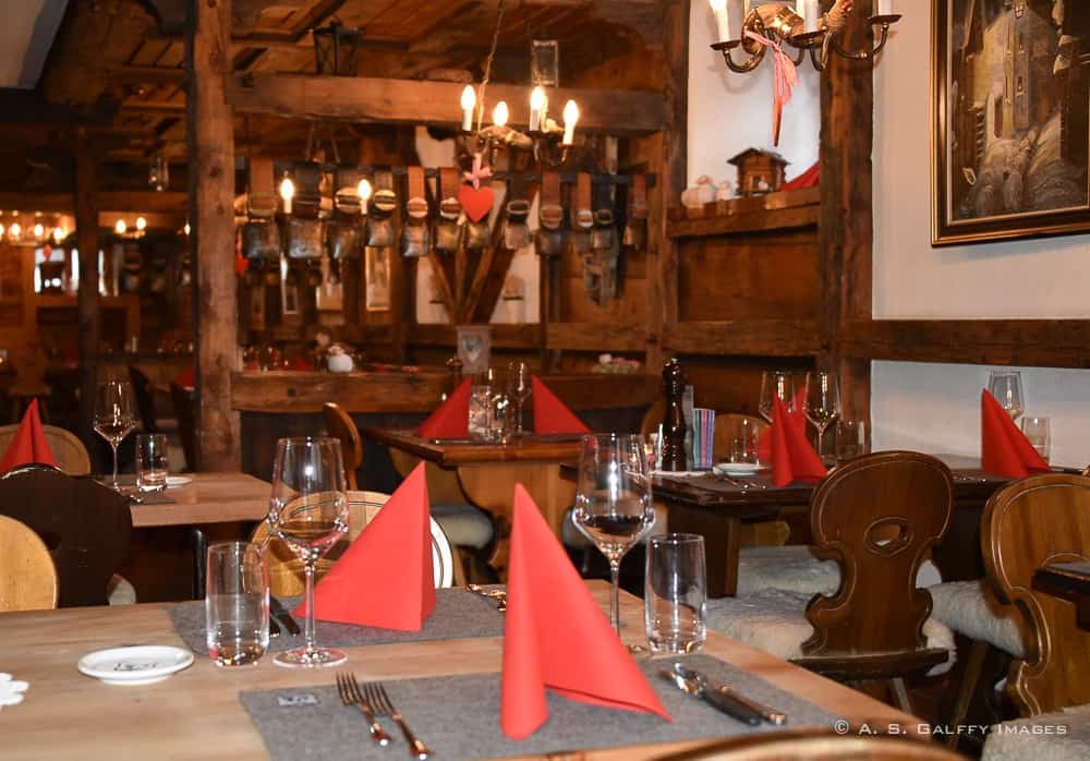 Schaeferstube Restaurant at Hotel Julen