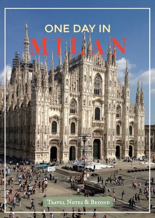 One day in Milan