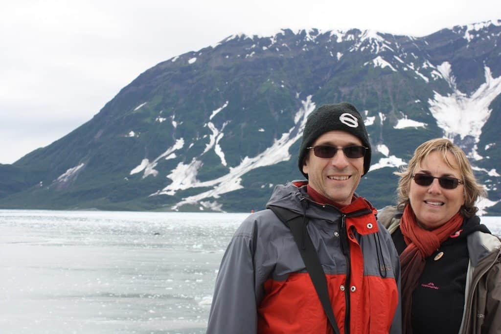 Rhonda and Jeff Albom in Alaska