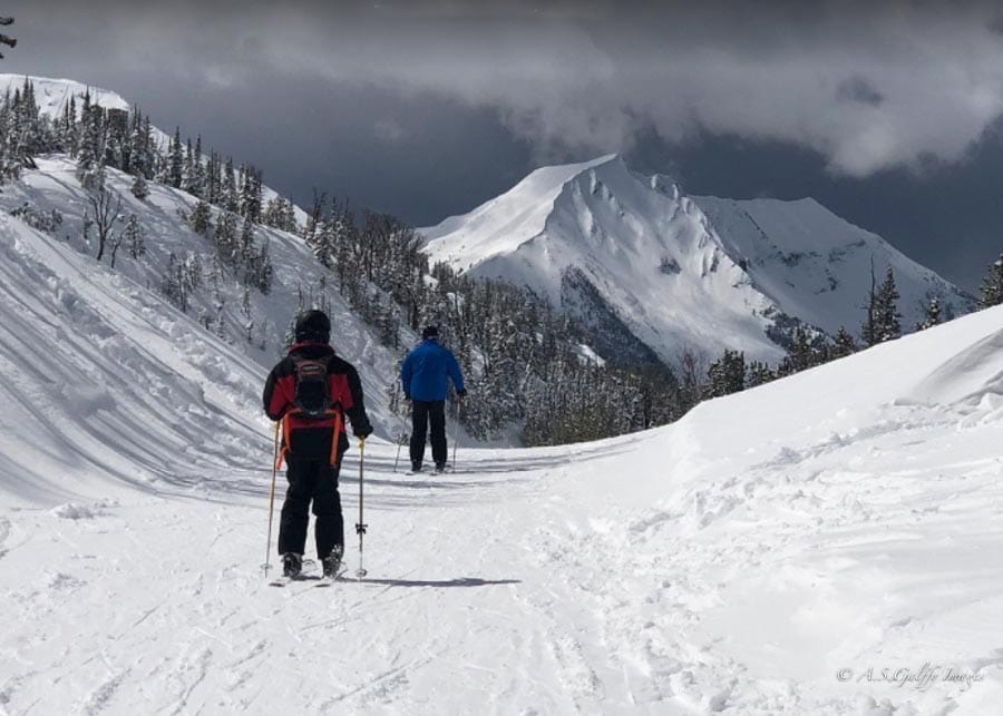 Big Sky ski resort in the us