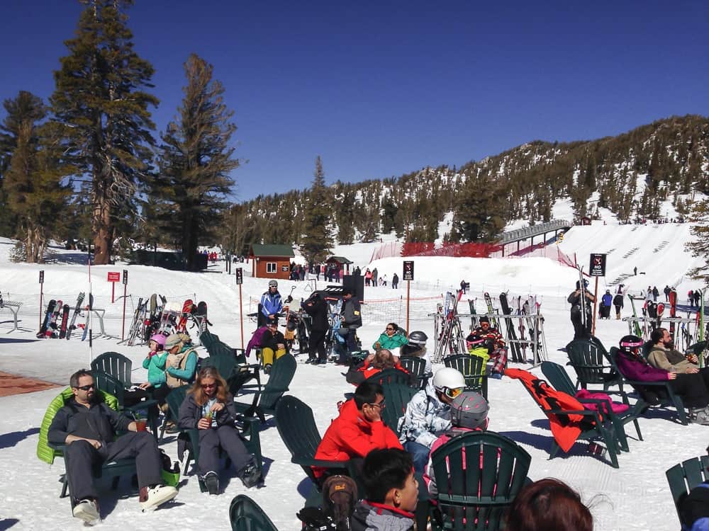 Tamarack Lodge up in the Heavenly Mountain