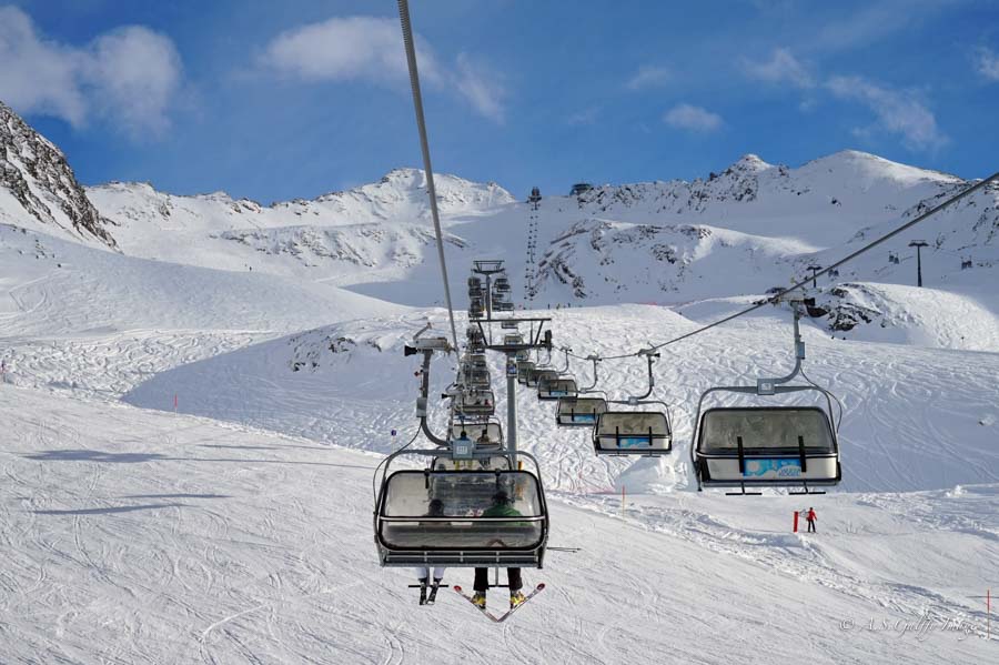 Mammoth chair lift