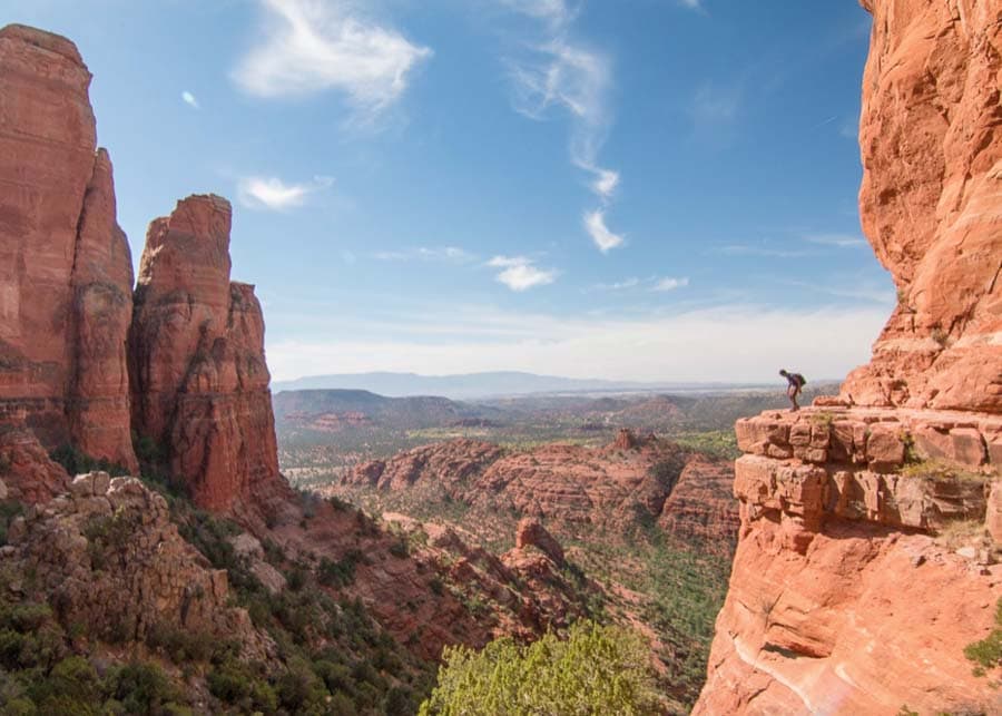 Atop the Cathedral Rock