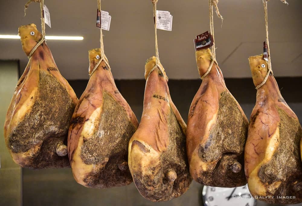 Ham at Mercato Centrale in Florence