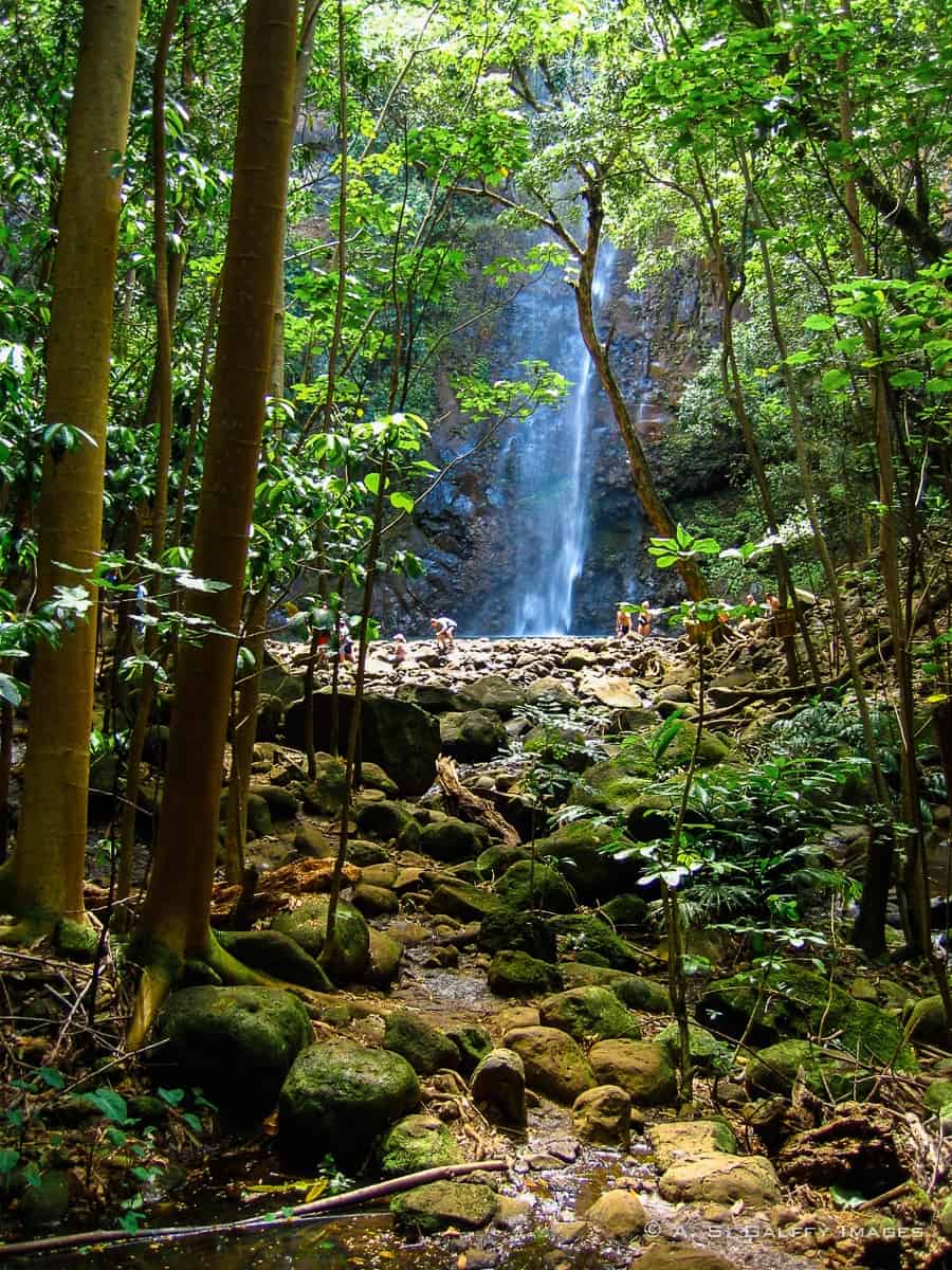 The Secret Falls in Kauai