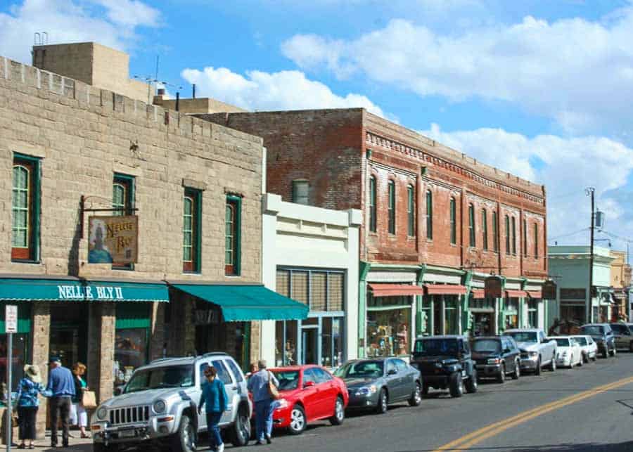the main street in Jerome