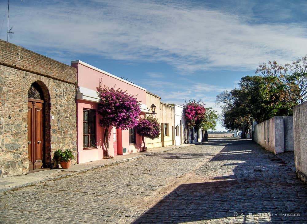 Street in Colonia de Sacramento