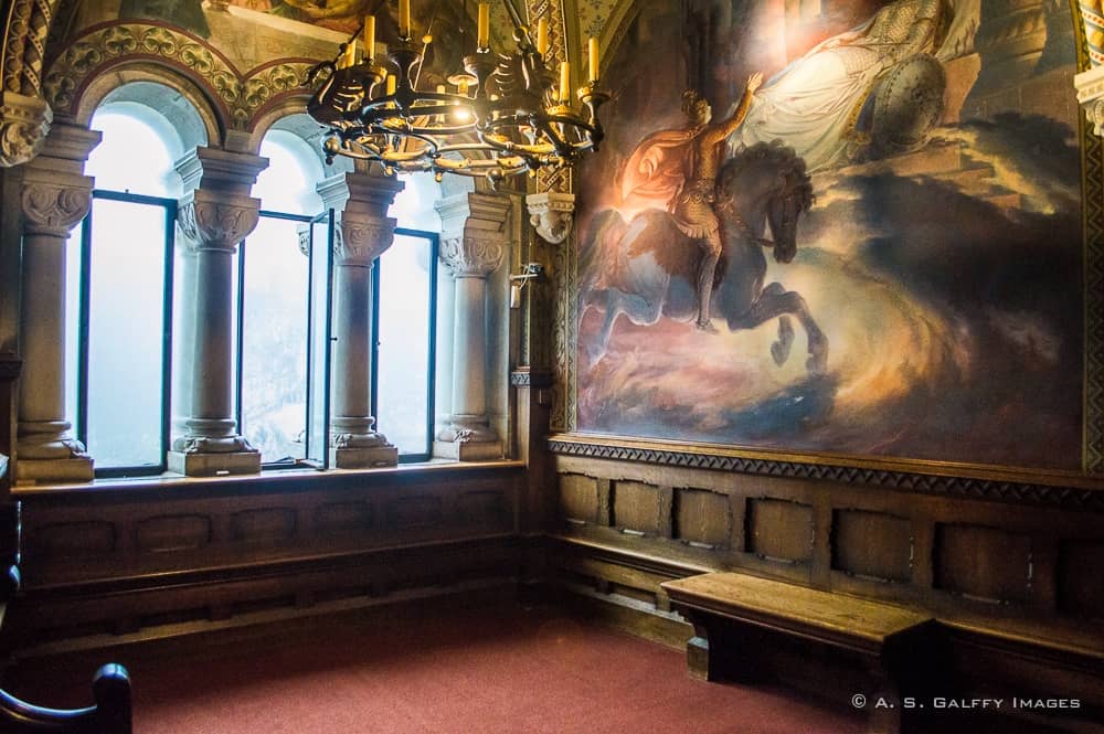 room in the Neuschwanstein castle