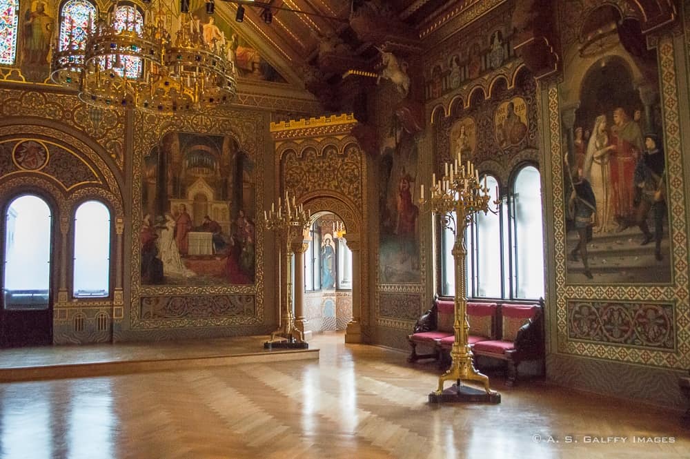 The Hall of Majesty at Neuschwanstein