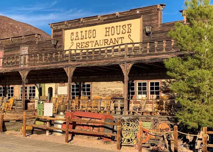 Calico Ghost town, a detour on the drive from Los Angeles to Death Valley