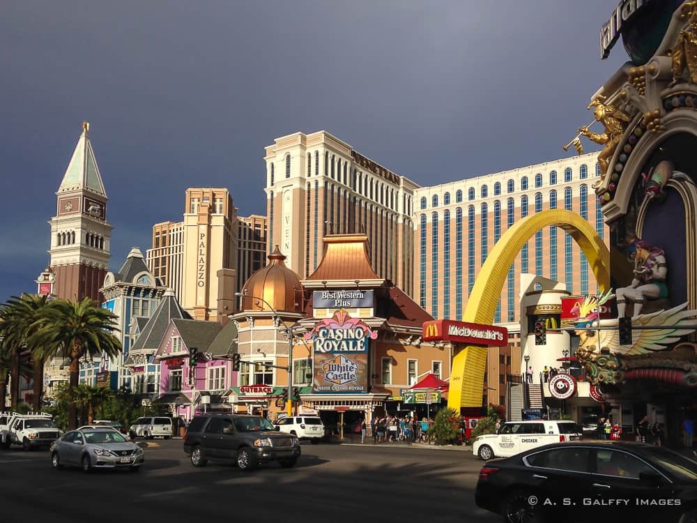 Las Vegas Boulevard - first time in Las Vegas