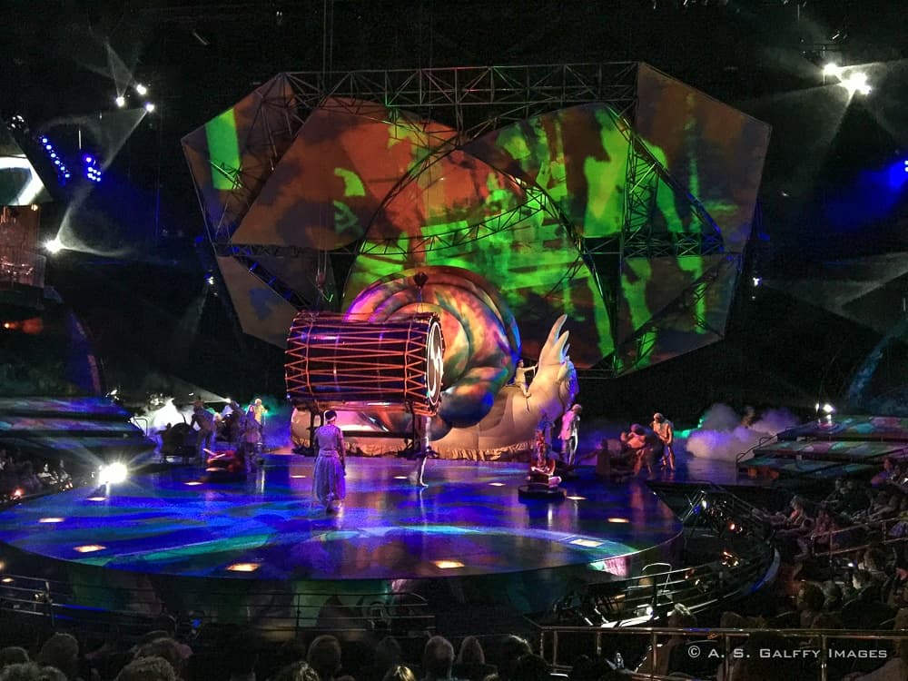 Cirque du Soleil show in Las Vegas