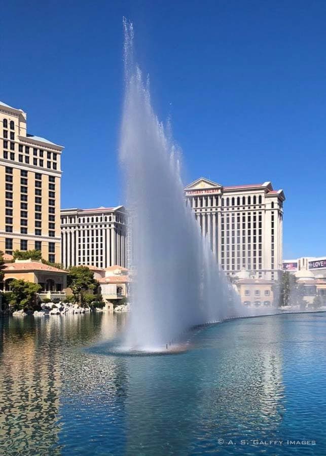 The Bellagio Fountains 