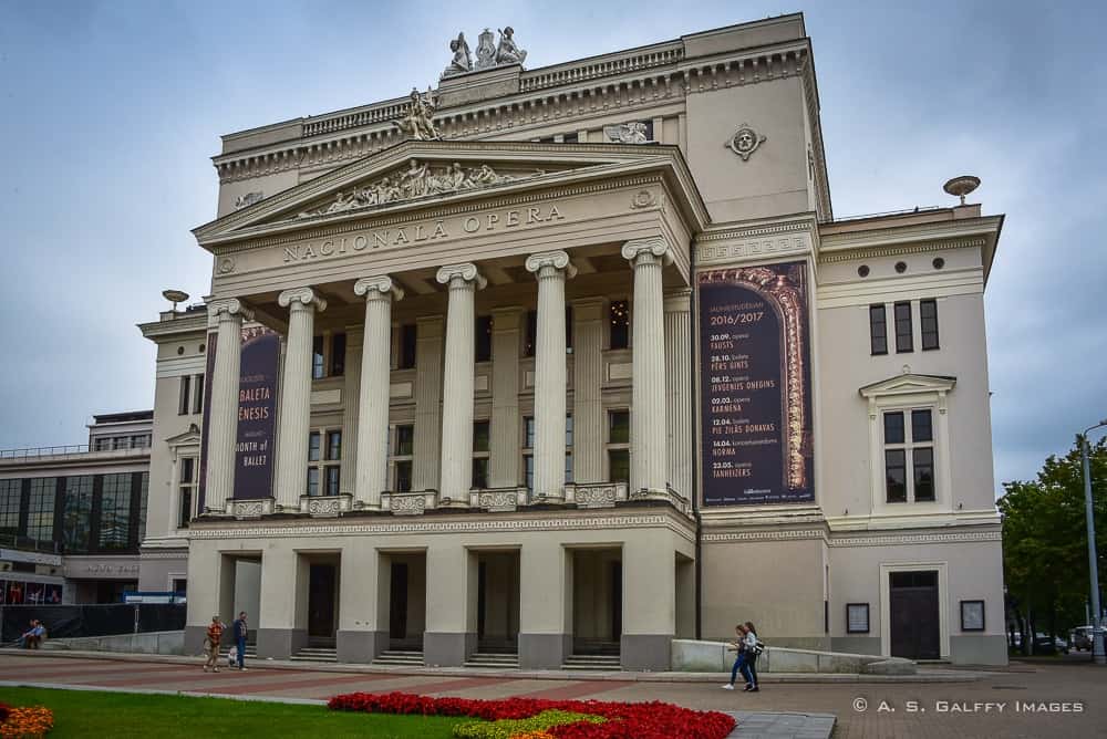 Opera House - Riga's Architecture