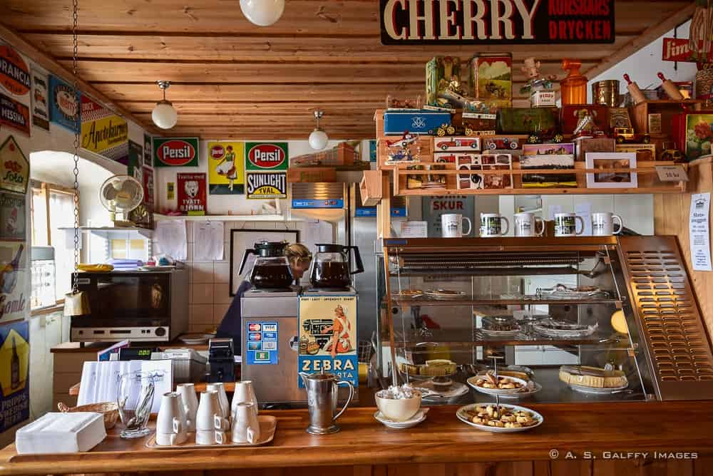 café at sparreholm Castle