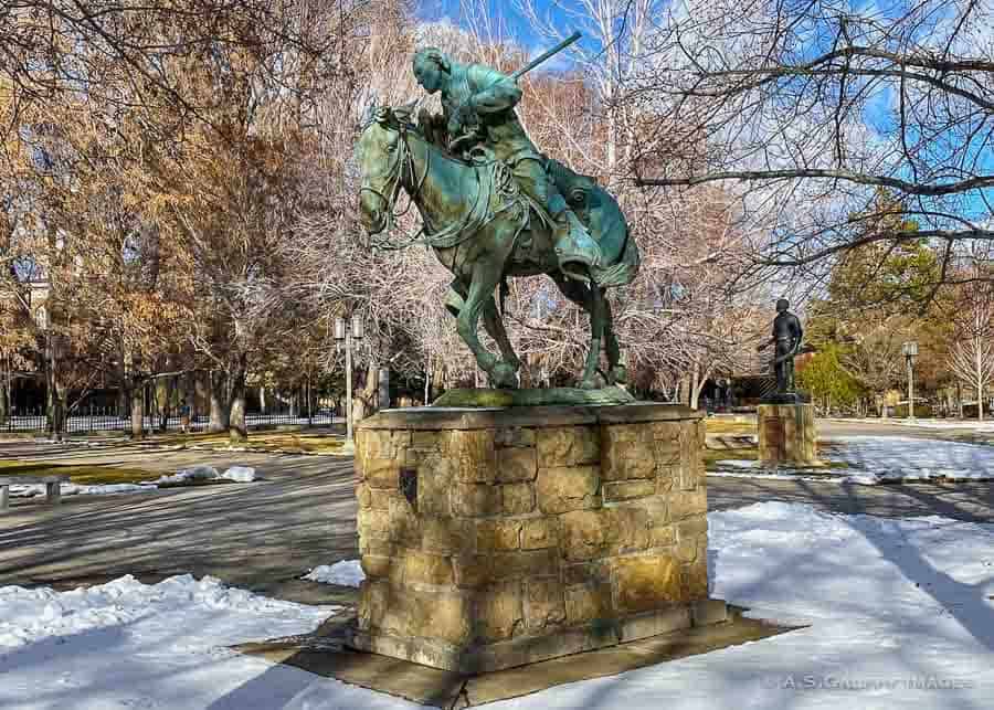 Statue of Kit Carson in Carson City