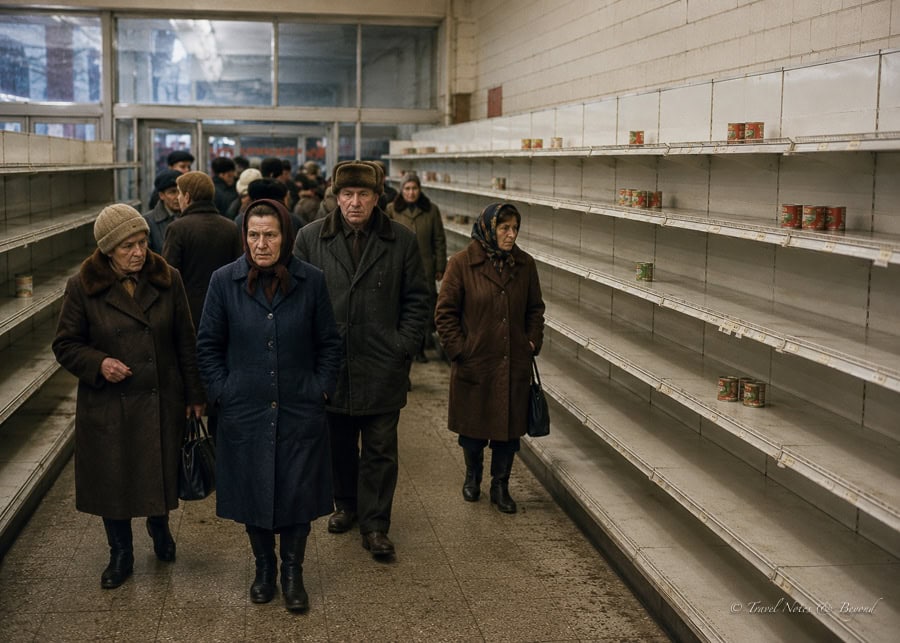 food scarcity was part of everyday life in communist Romania