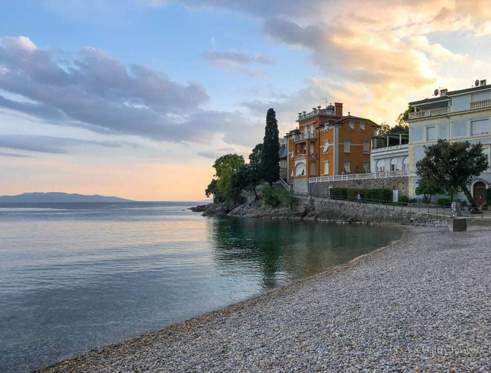 Travel to the Balkans: Lungomare promenade