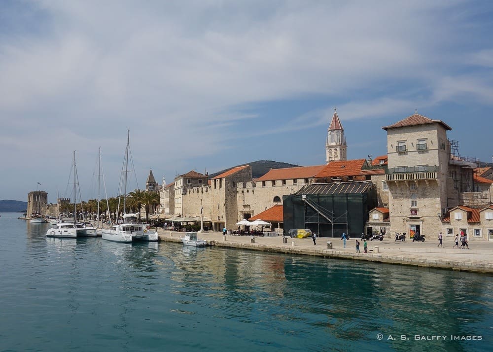 View of the Historic City of Trogir, 